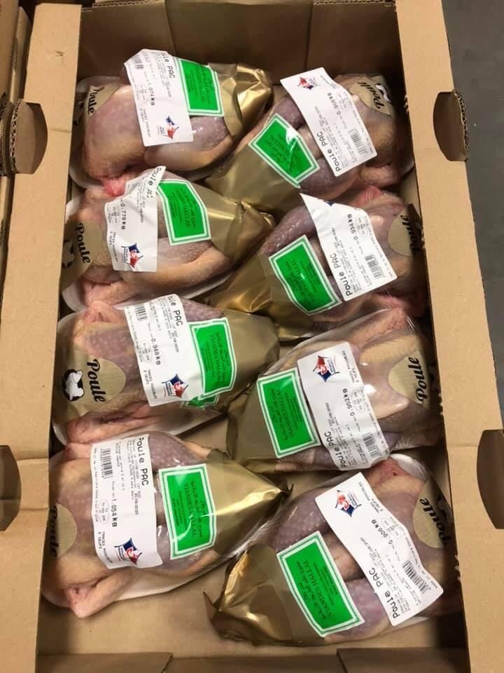 POULE A PAC (GÀ DAI) 1KG FR