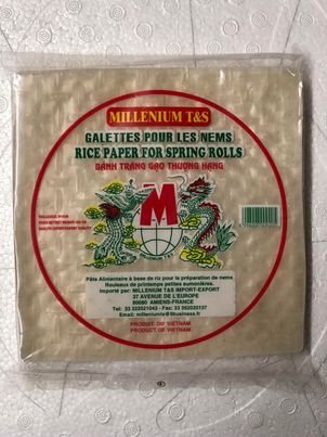 BÁNH TRÁNG CUỐN NEM VUÔNG 19 CM 500GR